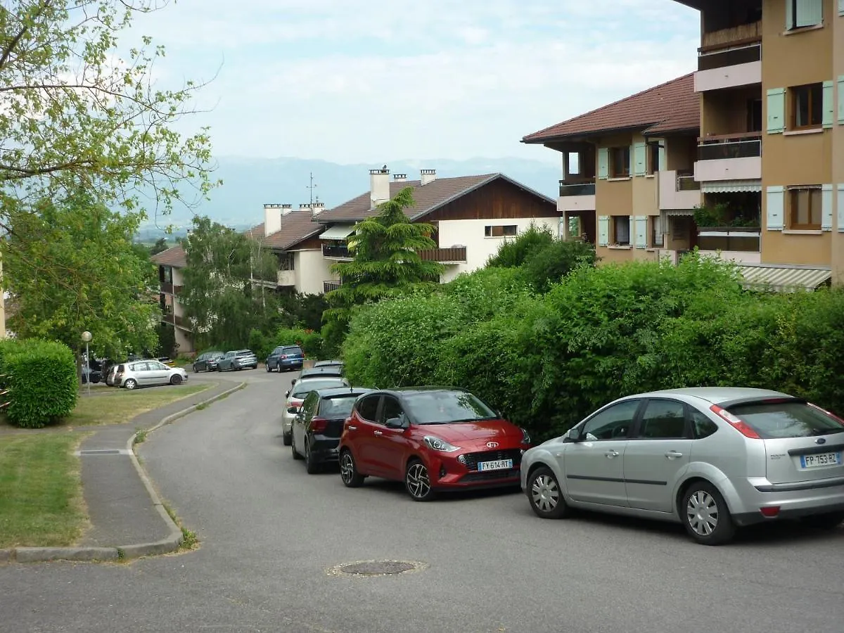 Apartment Gite Amolinnes F2 5Mn Douane Croix De Rozon 20Mn Geneve Collonges-sous-Saleve